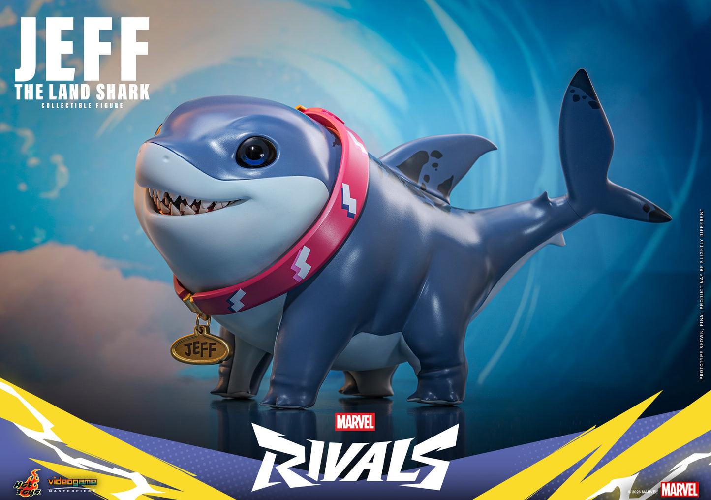Pre-Order Hot Toys VGM86 Marvel Rivals - Jeff the Land Shark Collectible Figure
