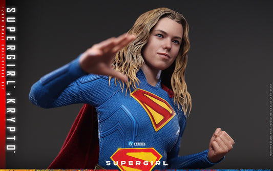 Pre-Order Hot Toys MMS869 Supergirl - 1/6th scale Supergirl & Krypto Collectible Set
