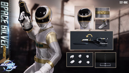 Pre-Order Soosootoys SST100C - 1/6 Scale Space Silver Warrior Collectible Figure