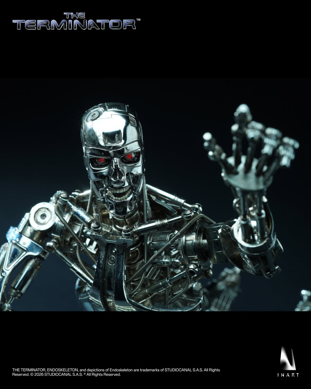 Pre-Order INART The Terminator - T-800 Endoskeleton 1/6 scale Collectible Figure