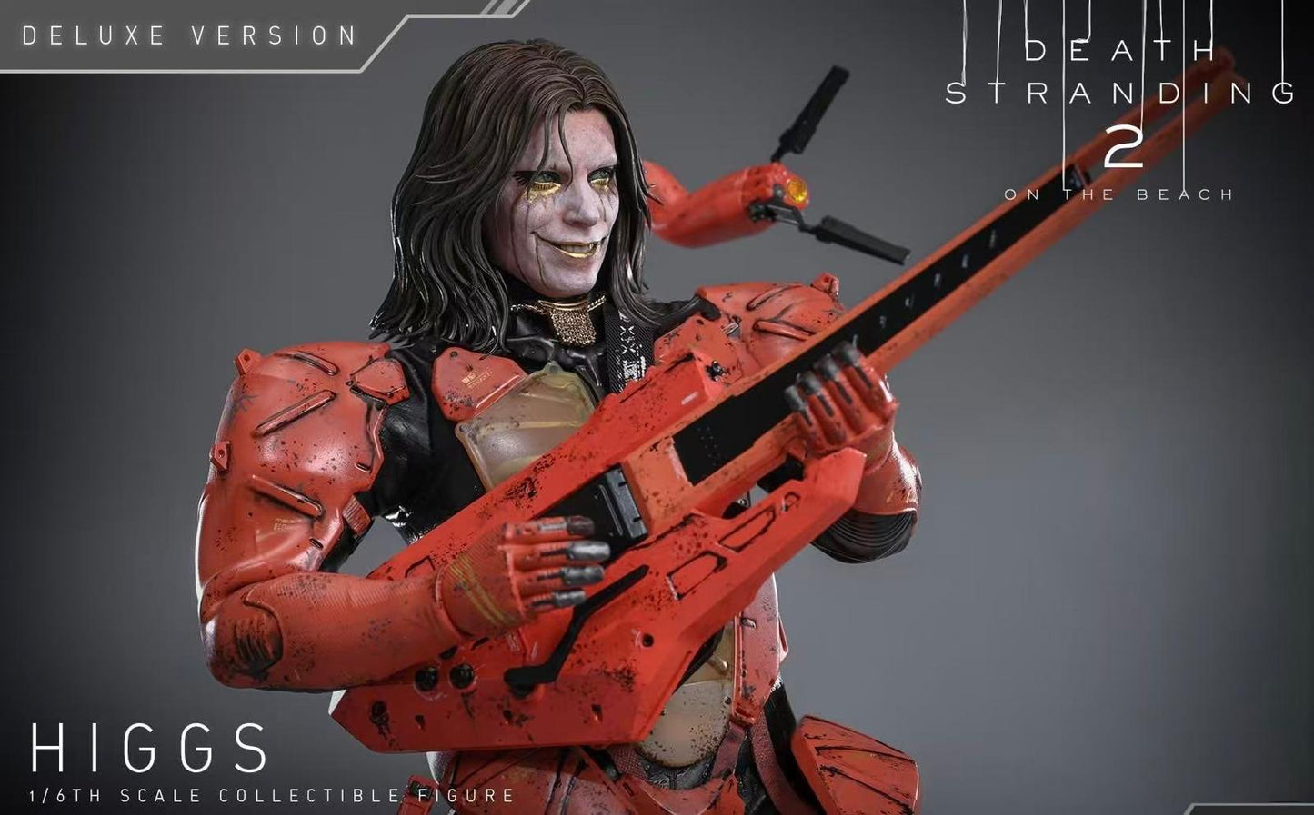 Pre-Order Hot Toys VGM80 Death Stranding 2: On the Beach - 1/6th scale Higgs Collectible Figure (Deluxe Version)