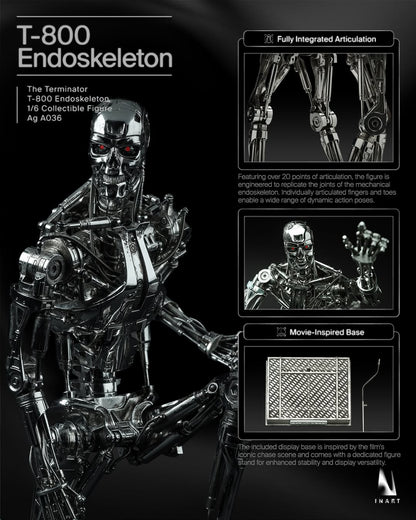 Pre-Order INART The Terminator - T-800 Endoskeleton 1/6 scale Collectible Figure