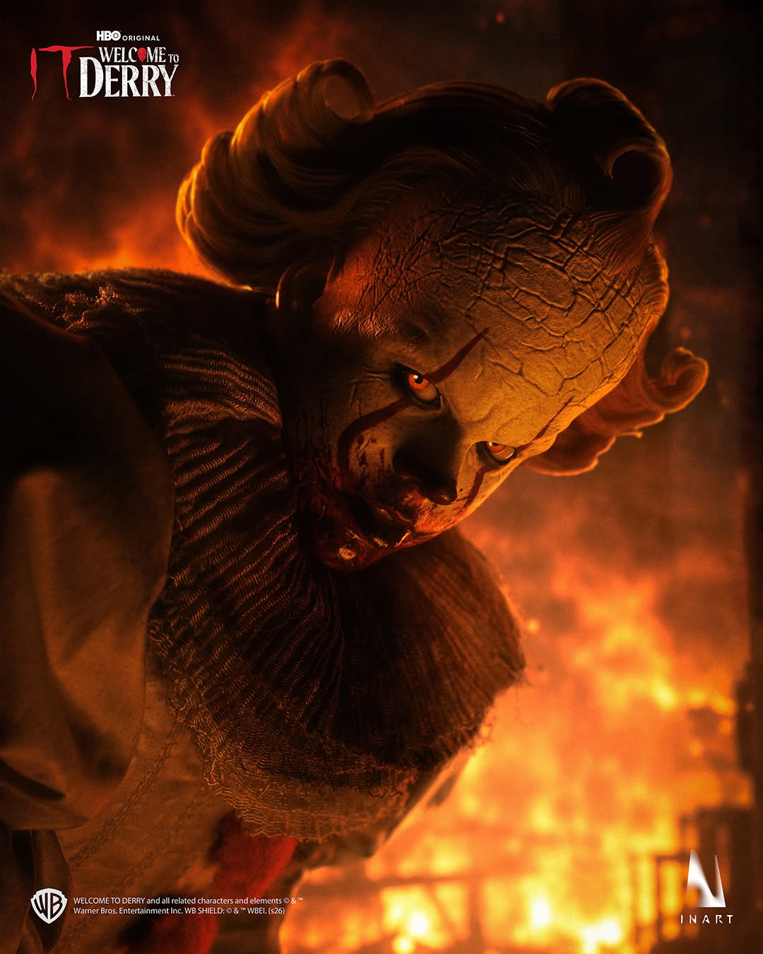 Pre-Order INART IT: Welcome to Derry Season 1 - Pennywise 1/6 Scale Collectible Figure