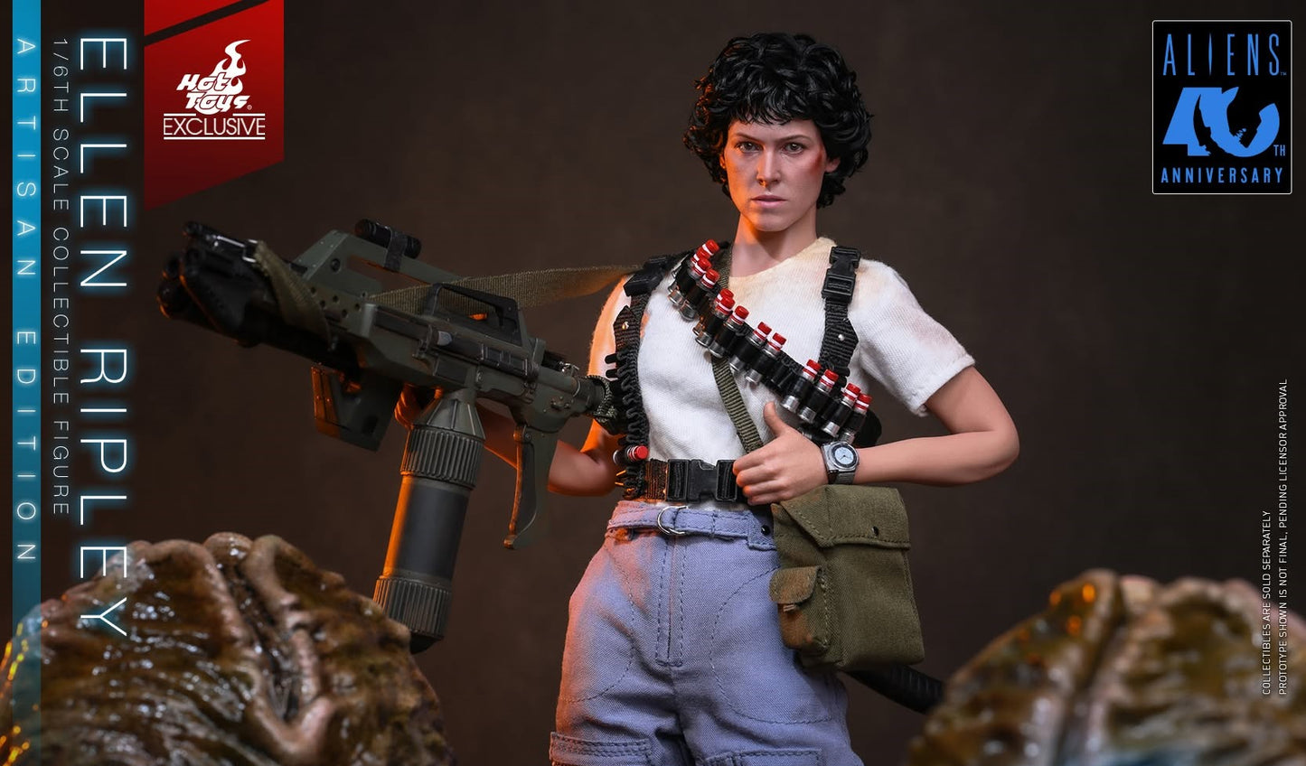 Pre-Order Hot Toys MMS896AE Aliens - 1/6th scale Ellen Ripley Collectible Figure (Artisan Edition Deluxe Version) [Hot Toys Exclusive]