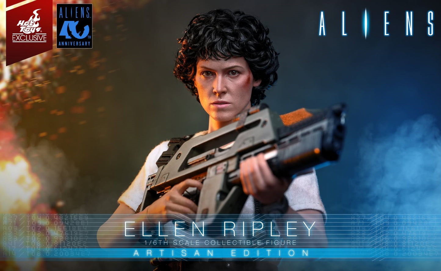 Pre-Order Hot Toys MMS896AE Aliens - 1/6th scale Ellen Ripley Collectible Figure (Artisan Edition Deluxe Version) [Hot Toys Exclusive]