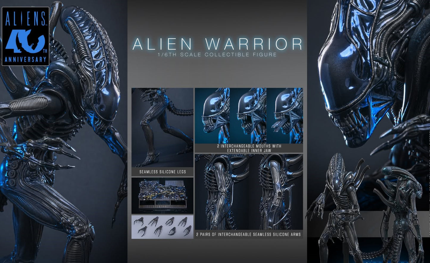 Pre-Order Hot Toys MMS898 Aliens - 1/6th scale Alien Warrior Collectible Figure