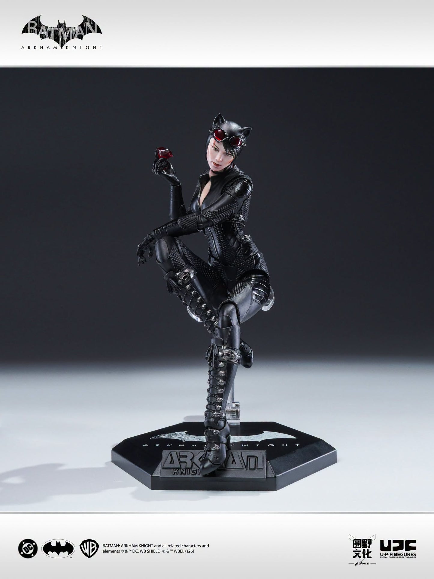 Pre-Order Yuanye Culture X U-P-Finegures (LPZZ)「良品制造」- Catwoman (Batman: Arkham Knight) 1/12 Scale Action Figure