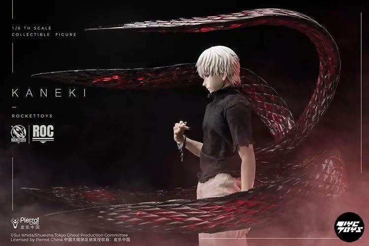 Pre-Order Rocket Toys ROC-024 Tokyo Ghoul - Kaneki 1/6 Scale Collectible Figure (Awakening Version)