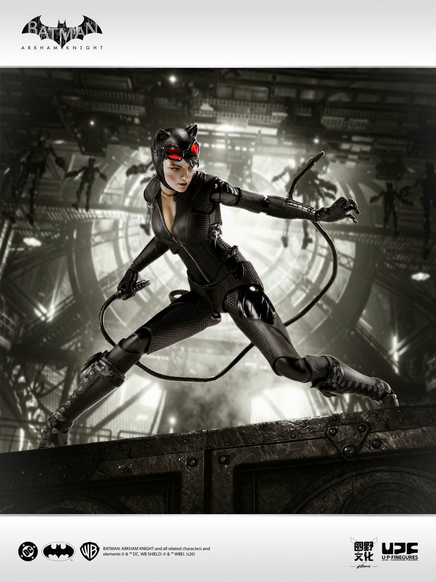 Pre-Order Yuanye Culture X U-P-Finegures (LPZZ)「良品制造」- Catwoman (Batman: Arkham Knight) 1/12 Scale Action Figure