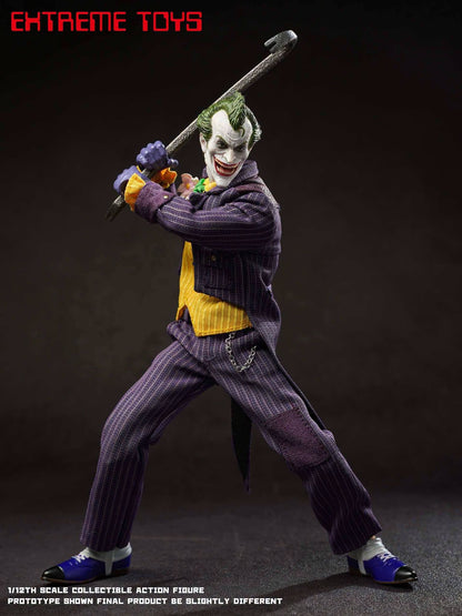 Pre-Order Extreme Toys EX003V2 Batman: Arkham Knight - Joker 1/12 Scale Action Figure
