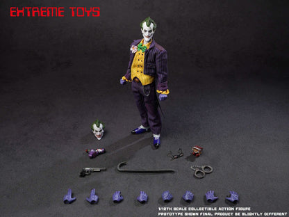 Pre-Order Extreme Toys EX003V2 Batman: Arkham Knight - Joker 1/12 Scale Action Figure