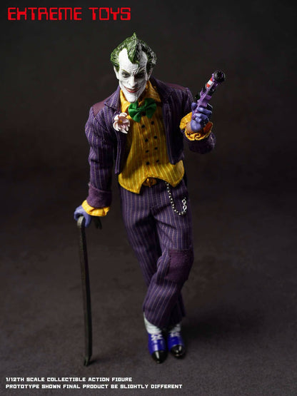 Pre-Order Extreme Toys EX003V2 Batman: Arkham Knight - Joker 1/12 Scale Action Figure