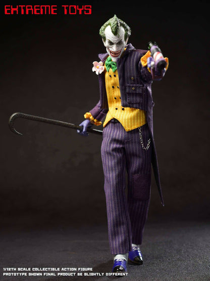 Pre-Order Extreme Toys EX003V2 Batman: Arkham Knight - Joker 1/12 Scale Action Figure