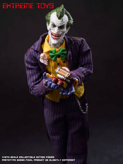 Pre-Order Extreme Toys EX003V2 Batman: Arkham Knight - Joker 1/12 Scale Action Figure