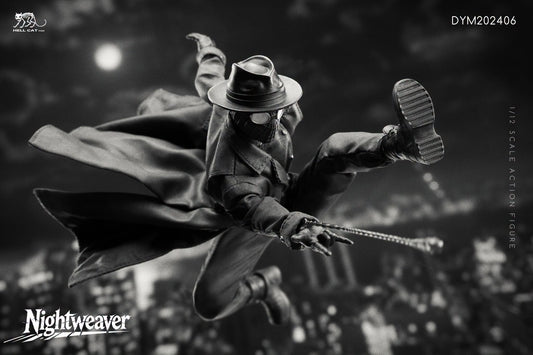 Hell Cat DYM202406B - 1/12 Scale Nightweaver Action Figure (Black & White Version)