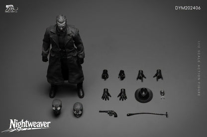 Hell Cat DYM202406B - 1/12 Scale Nightweaver Action Figure (Black & White Version)