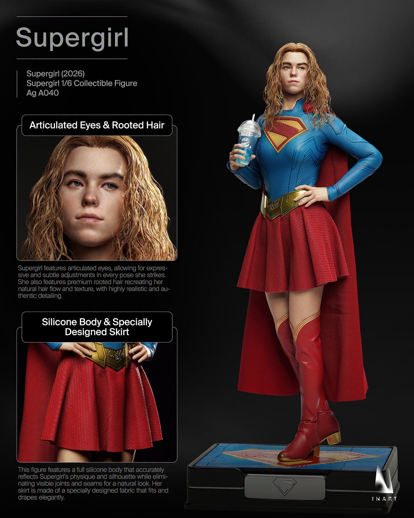 Pre-Order INART Supergirl (2026) - Supergirl 1/6 Scale Collectible Figure