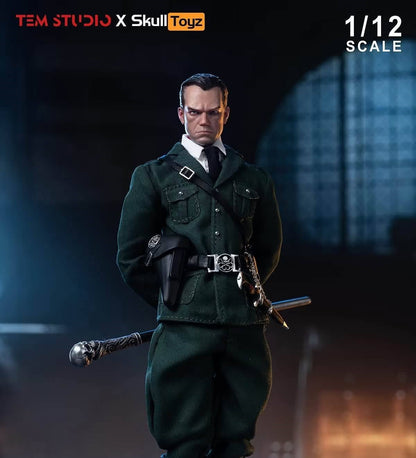 Pre-Order TEM Studio x Skull Toyz TEMS007G - 1/12 Scale Blood Captain Action Figure (Green Uniform Version)