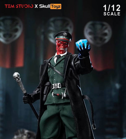 Pre-Order TEM Studio x Skull Toyz TEMS007G - 1/12 Scale Blood Captain Action Figure (Green Uniform Version)