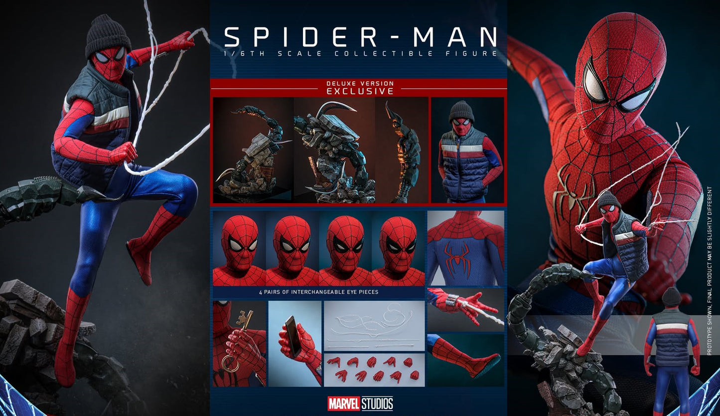 Pre-Order Hot Toys MMS893 Spider-Man: Brand New Day - 1/6th scale Spider-Man Collectible Figure (Deluxe Version)