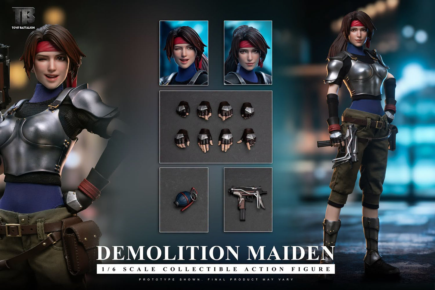 Pre-Order TOYS BATTALION TB035 - 1/6 scale Demolition Maiden 爆破戰姬 Action Figure