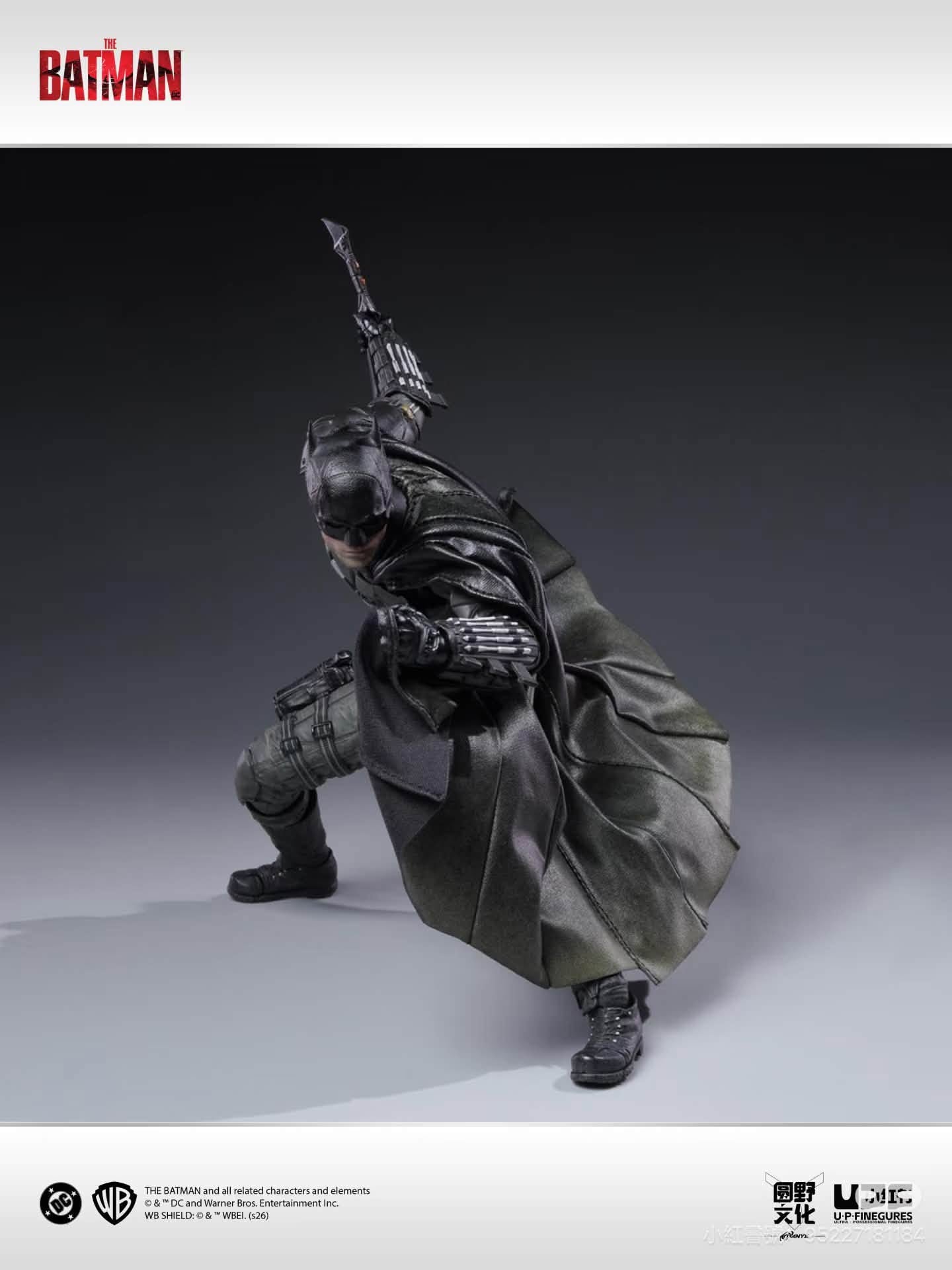 Pre-Order Yuanye Culture X U-P-Finegures (LPZZ)「良品制造」The Batman - The Batman 1/12 Scale Action Figure