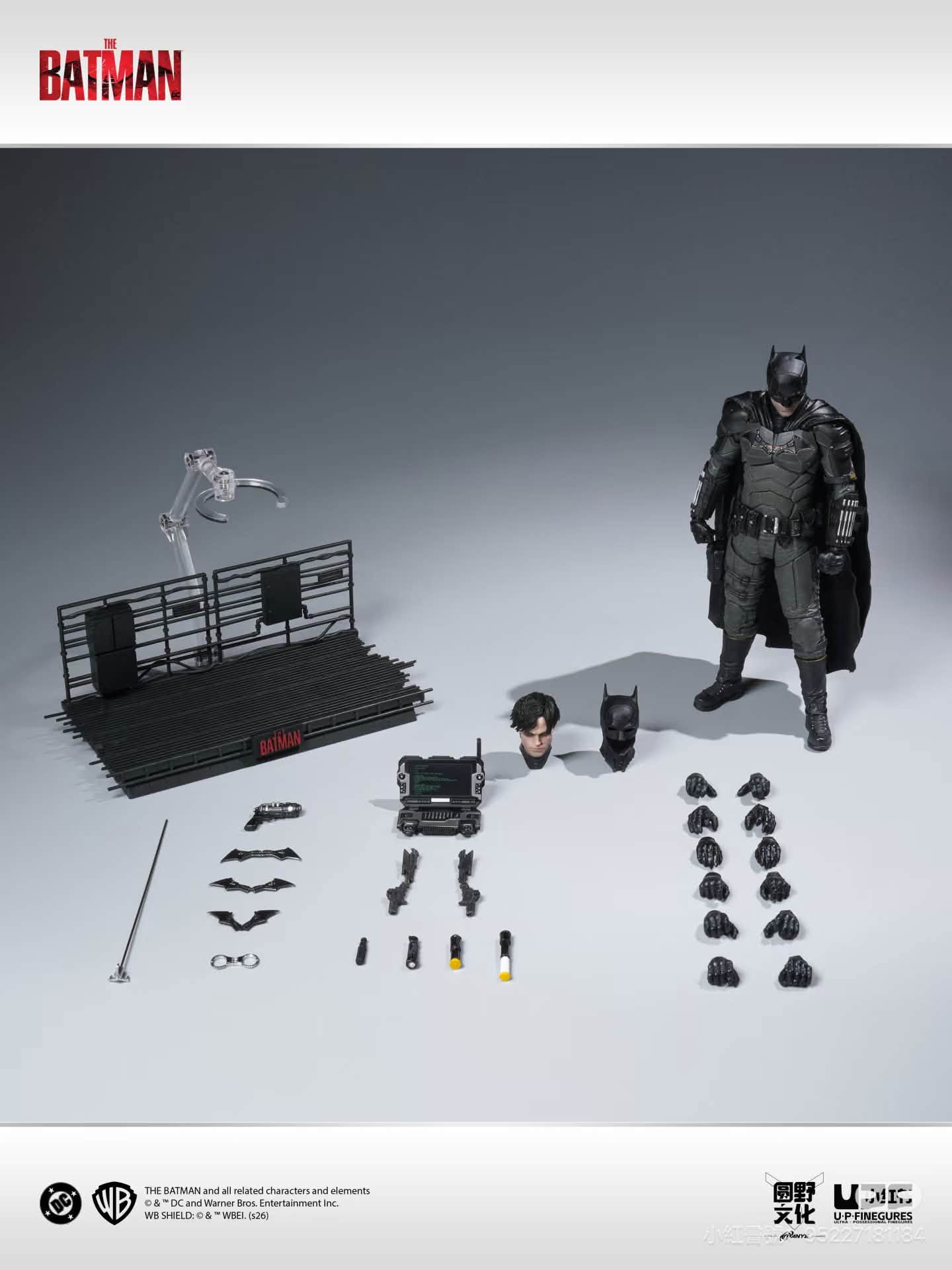 Pre-Order Yuanye Culture X U-P-Finegures (LPZZ)「良品制造」The Batman - The Batman 1/12 Scale Action Figure