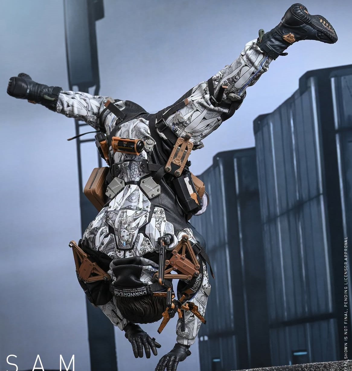 Pre-Order Hot Toys VGM89 Death Stranding 2: On the Beach - 1/6th scale Sam (Junji Ito Suit) Collectible Figure [Hot Toys Exclusive]