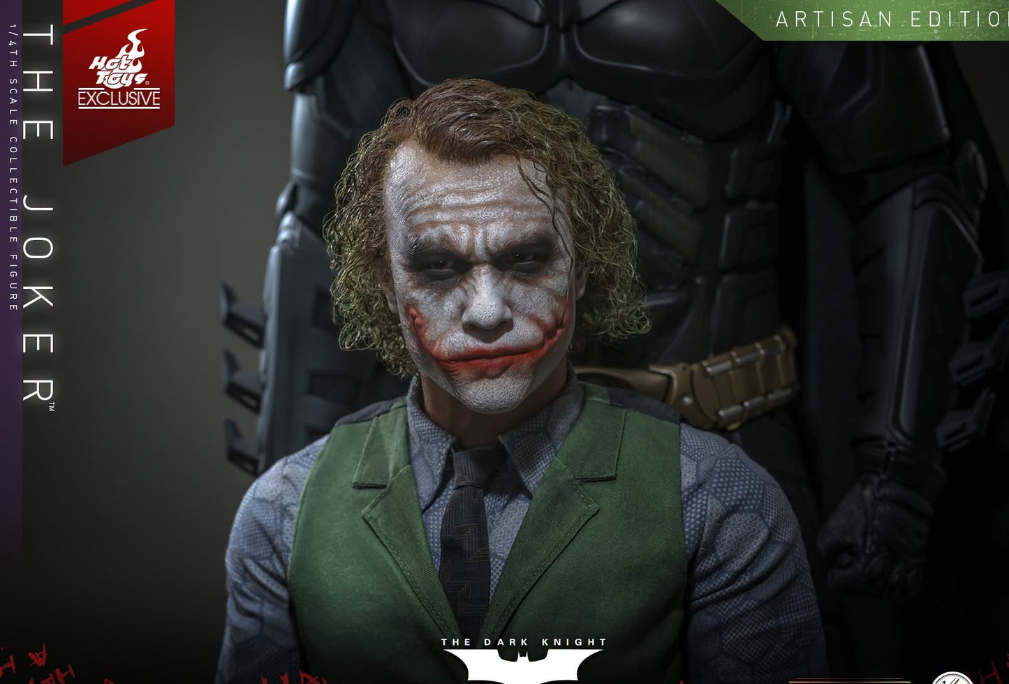 Pre-Order Hot Toys QS028AE The Dark Knight - 1/4th scale The Joker (2.0) Collectible Figure (Artisan Edition) [Hot Toys Exclusive]
