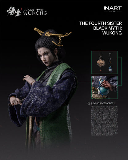Pre-Order INART Action Black Myth: Wukong - The Fourth Sister 1/12 scale Collectible Figure
