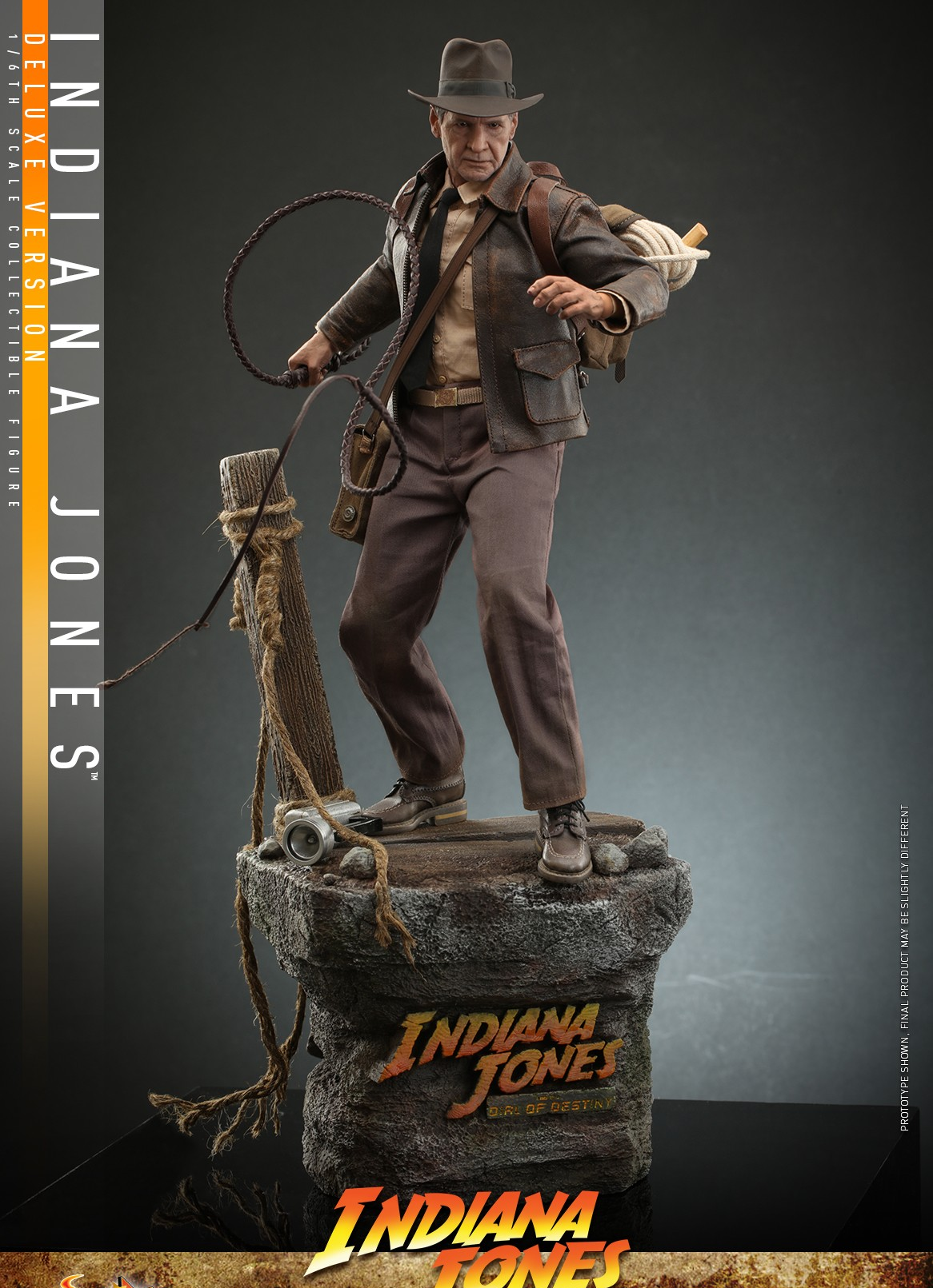 Pre-Order Hot Toys MMS717 Indiana Jones and the Dial of Destiny – Indiana Jones 1/6 Scale Collectible Figure (Deluxe Version)