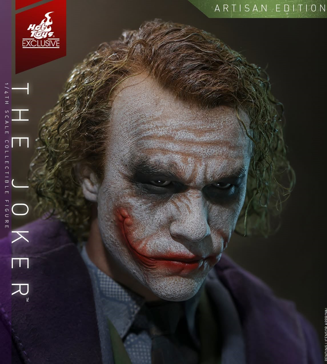 Pre-Order Hot Toys QS028AE The Dark Knight - 1/4th scale The Joker (2.0) Collectible Figure (Artisan Edition) [Hot Toys Exclusive]