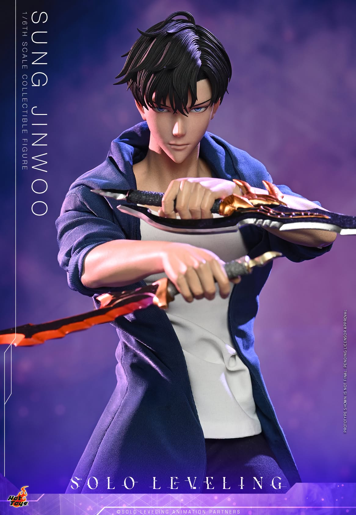 Pre-Order Hot Toys TMS193 Solo Leveling - 1/6th scale Sung Jinwoo Collectible Figure