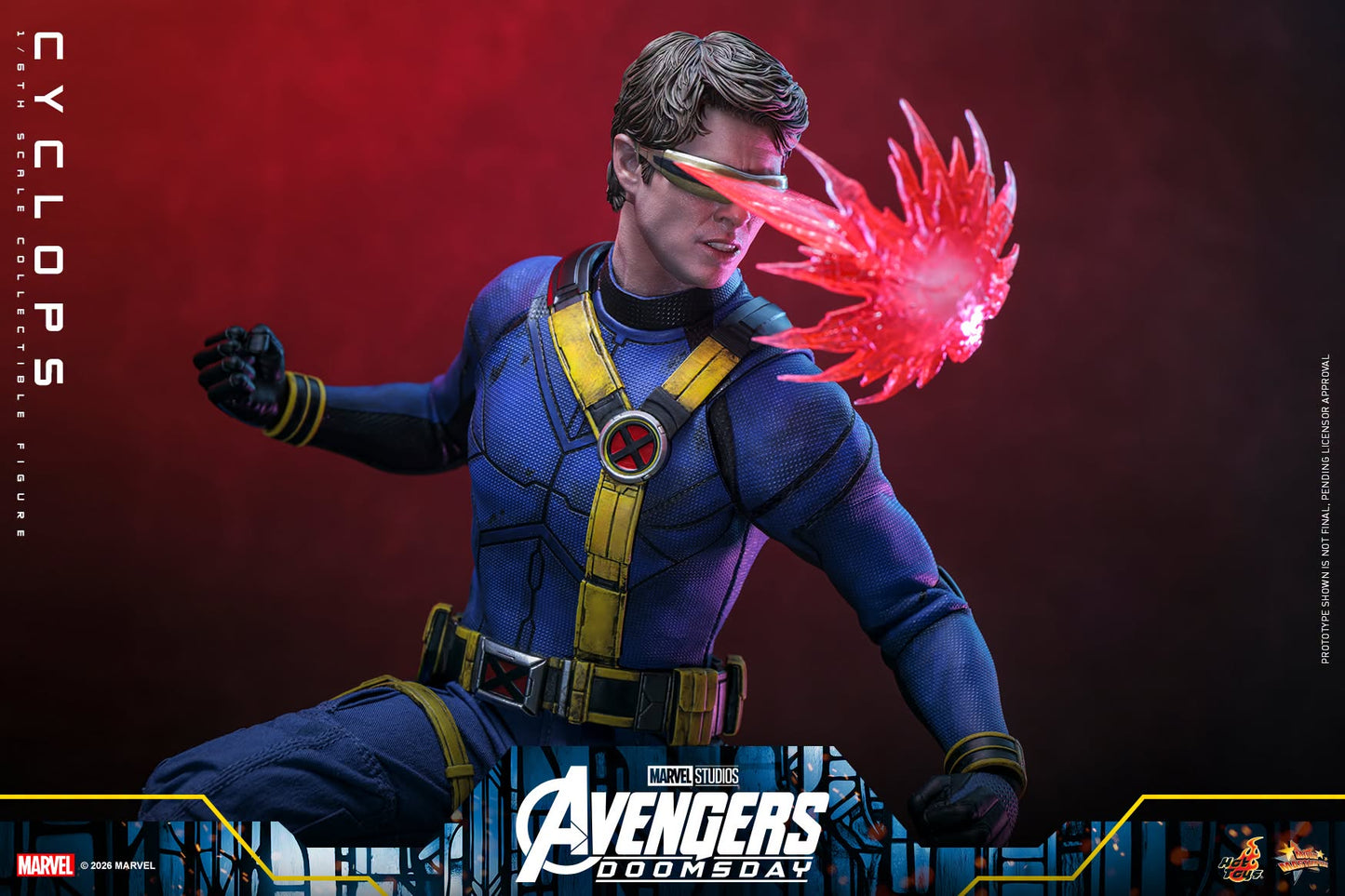 Pre-Order Hot Toys Avengers: Doomsday - 1/6th scale Cyclops Collectible Figure (Special Edition)