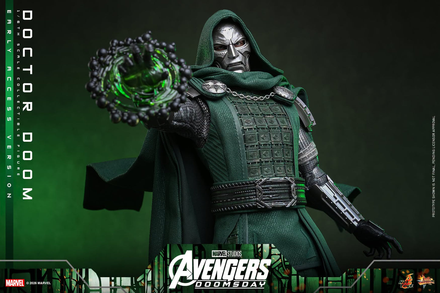 Pre-Order Hot Toys Avengers: Doomsday - 1/6th scale Doctor Doom (Early Access Version) Collectible Figure (Special Edition)