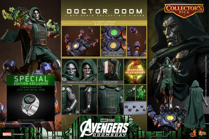 Pre-Order Hot Toys Avengers: Doomsday - 1/6th scale Doctor Doom (Ultimate Version) Collectible Figure (Special Edition)