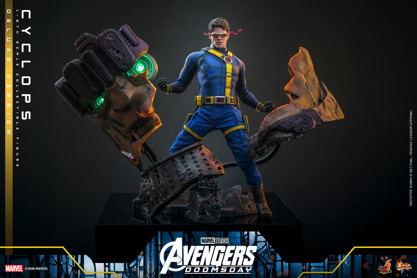 Pre-Order Hot Toys Avengers: Doomsday - 1/6th scale Cyclops Collectible Figure (Deluxe Version) (Special Edition)