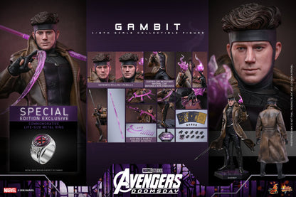 Pre-Order Hot Toys Avengers: Doomsday - 1/6th scale Gambit Collectible Figure (Special Edition)