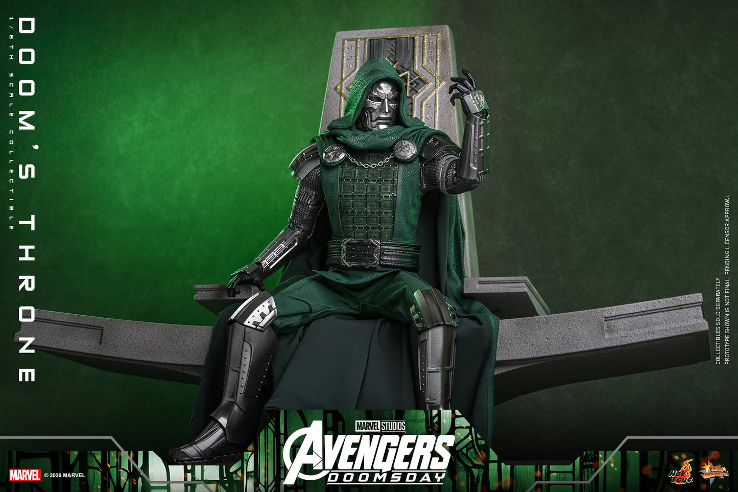Pre-Order Hot Toys ACS016 - 1/6th scale Doom’s Throne Collectible
