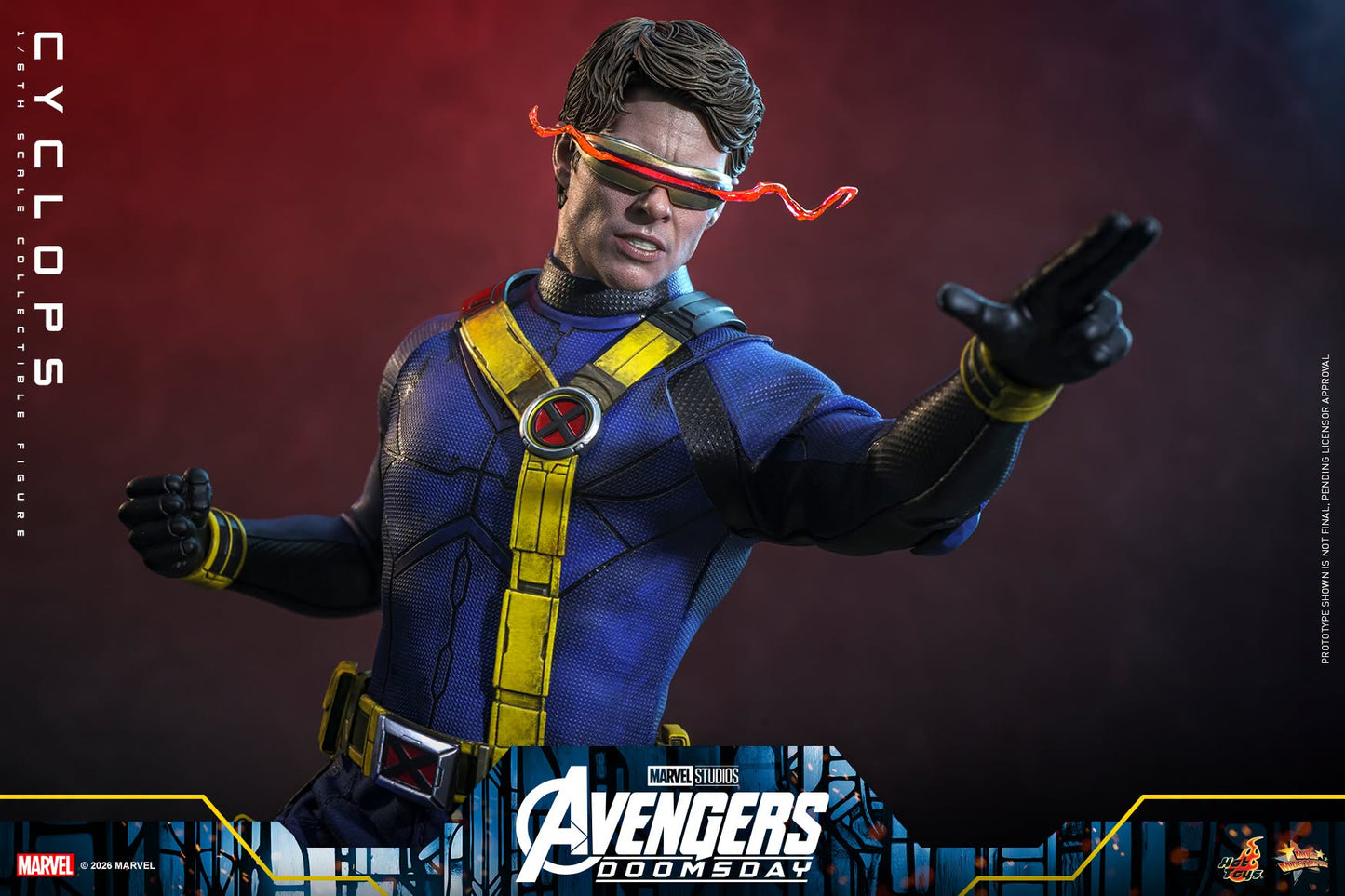 Pre-Order Hot Toys Avengers: Doomsday - 1/6th scale Cyclops Collectible Figure (Special Edition)