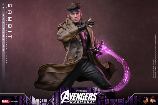Pre-Order Hot Toys Avengers: Doomsday - 1/6th scale Gambit (Deluxe Version) Collectible Figure (Special Edition)