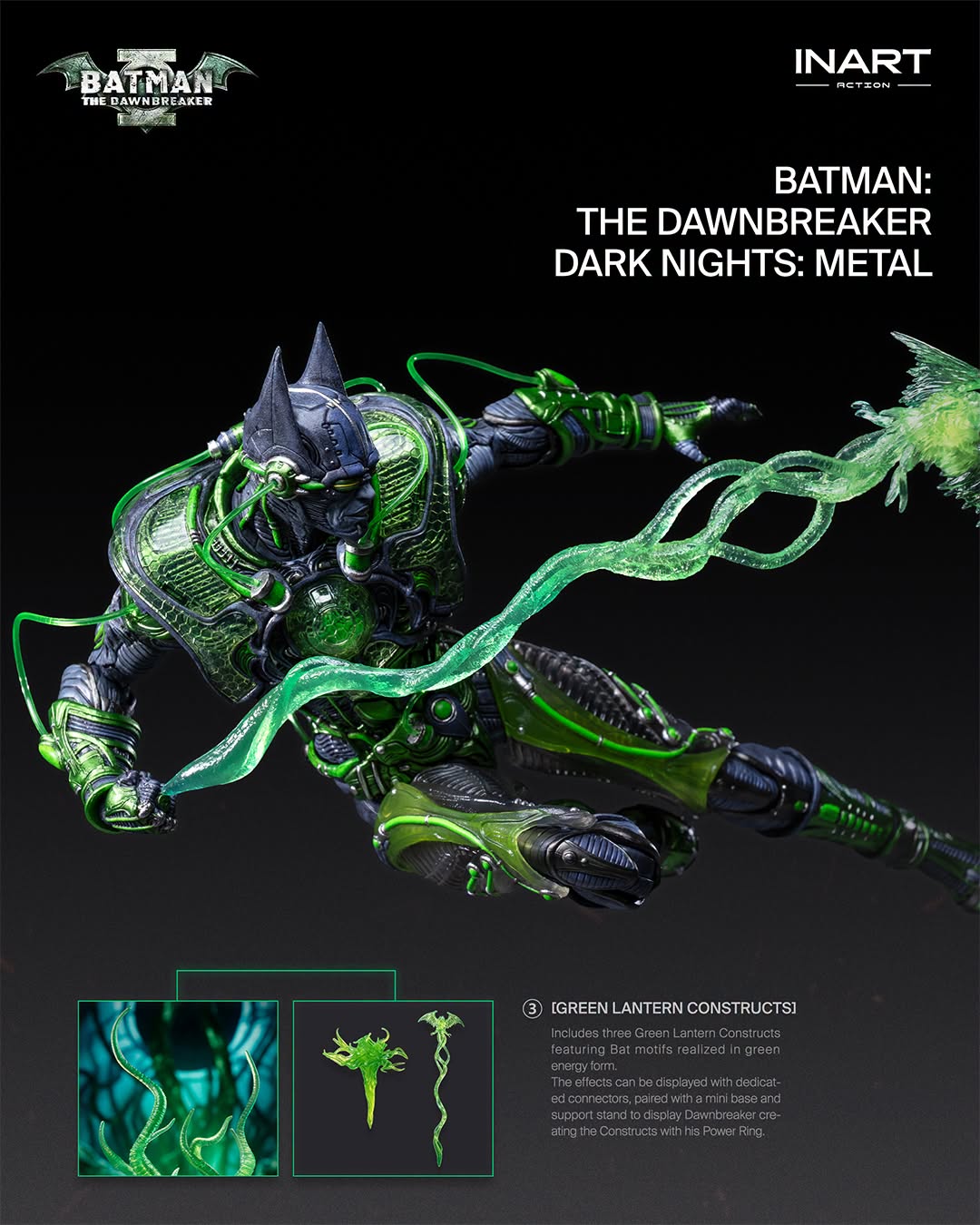 Pre-Order INART Action - Dark Nights: Metal - Batman: The Dawnbreaker Action Figure