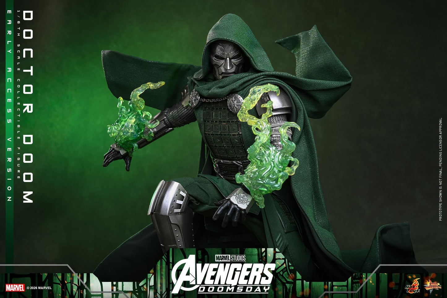 Pre-Order Hot Toys Avengers: Doomsday - 1/6th scale Doctor Doom (Early Access Version) Collectible Figure (Special Edition)