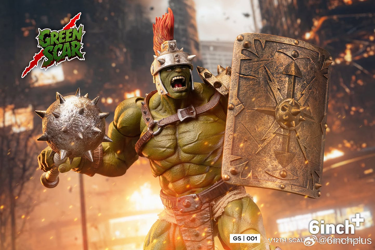 6 Inch+ GS001 - 1/12 Green Scar Action Figure