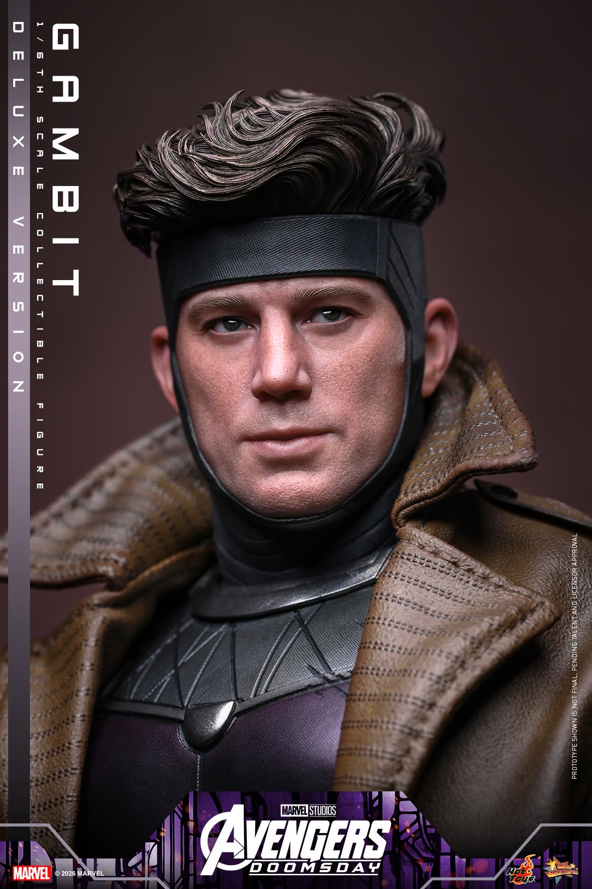 Pre-Order Hot Toys Avengers: Doomsday - 1/6th scale Gambit (Deluxe Version) Collectible Figure (Special Edition)