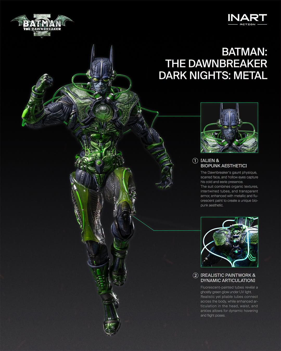 Pre-Order INART Action - Dark Nights: Metal - Batman: The Dawnbreaker Action Figure