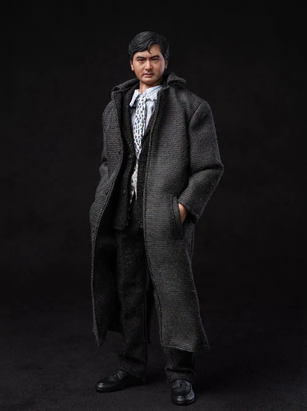Pre-Order Mountain Studio - 1/12 Iron-Blooded Heroes: Brother Ma (Chow Yun Fat Gor) Action Figure (Black Overcoat Version)