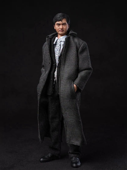Pre-Order Mountain Studio - 1/12 Iron-Blooded Heroes: Brother Ma (Chow Yun Fat Gor) Action Figure (Black Overcoat Version)