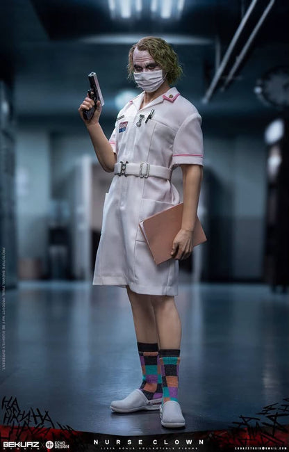 Pre-Order EKUAZ STUDIO x ECHO DESIGN EKS014 - Nurse Clown(Joker) 1/6 Scale Figure