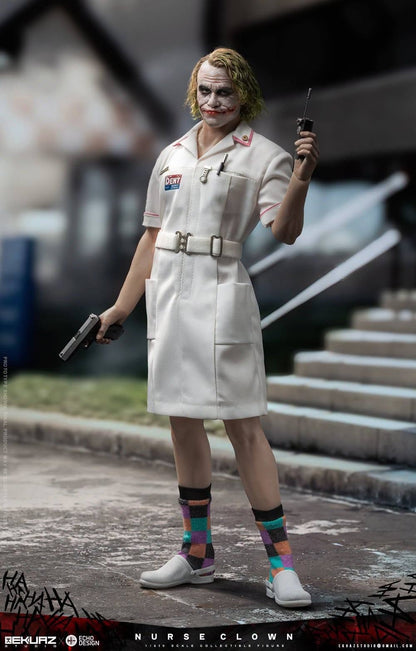 Pre-Order EKUAZ STUDIO x ECHO DESIGN EKS014 - Nurse Clown(Joker) 1/6 Scale Figure